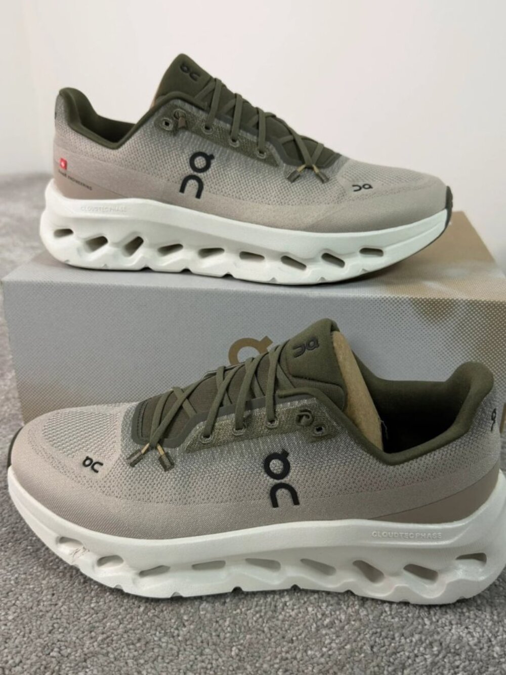 On Cloudtilt Olive/Desert Men’s Running Shoes Size US 10